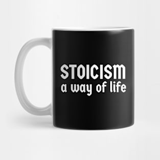 Stoicism:a way of life Mug